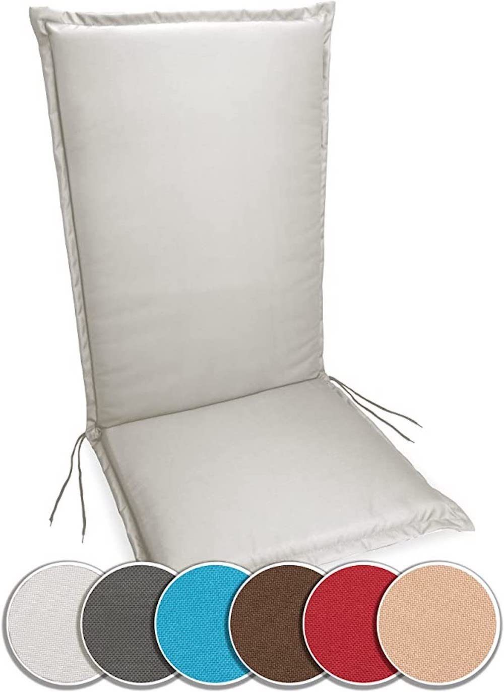 sunnypillow Liegenauflage Polsterauflagen Gartenstuhlauflage 120 x günstig online kaufen