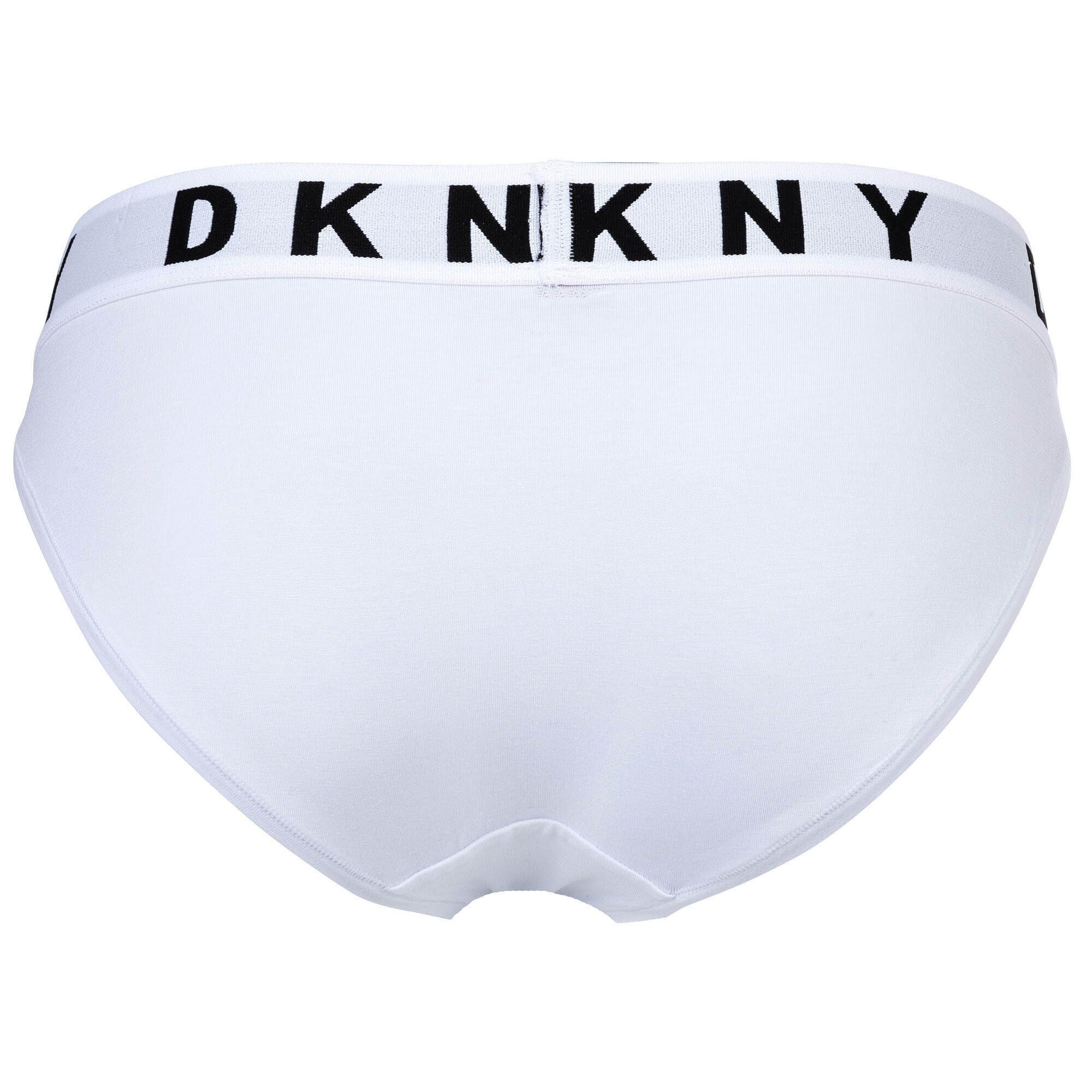 Stretch Slip Brief, DKNY Cotton Damen Modal - Panty Weiß