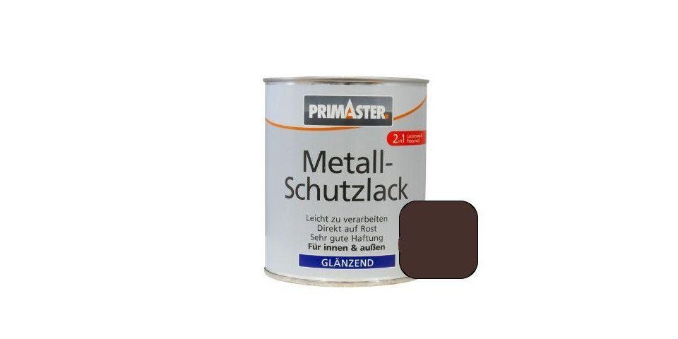 Primaster Metallschutzlack Primaster Metall-Schutzlack RAL 8017 750 ml