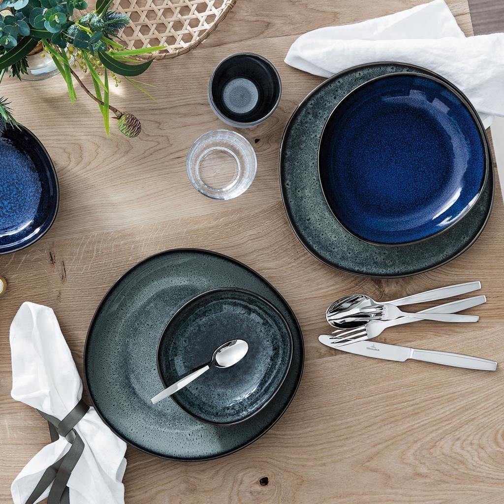 like. by Villeroy & Boch Schale Lave Schalen ø 21 cm 6er Set, Steingut, (6 Schalen, 6-tlg)