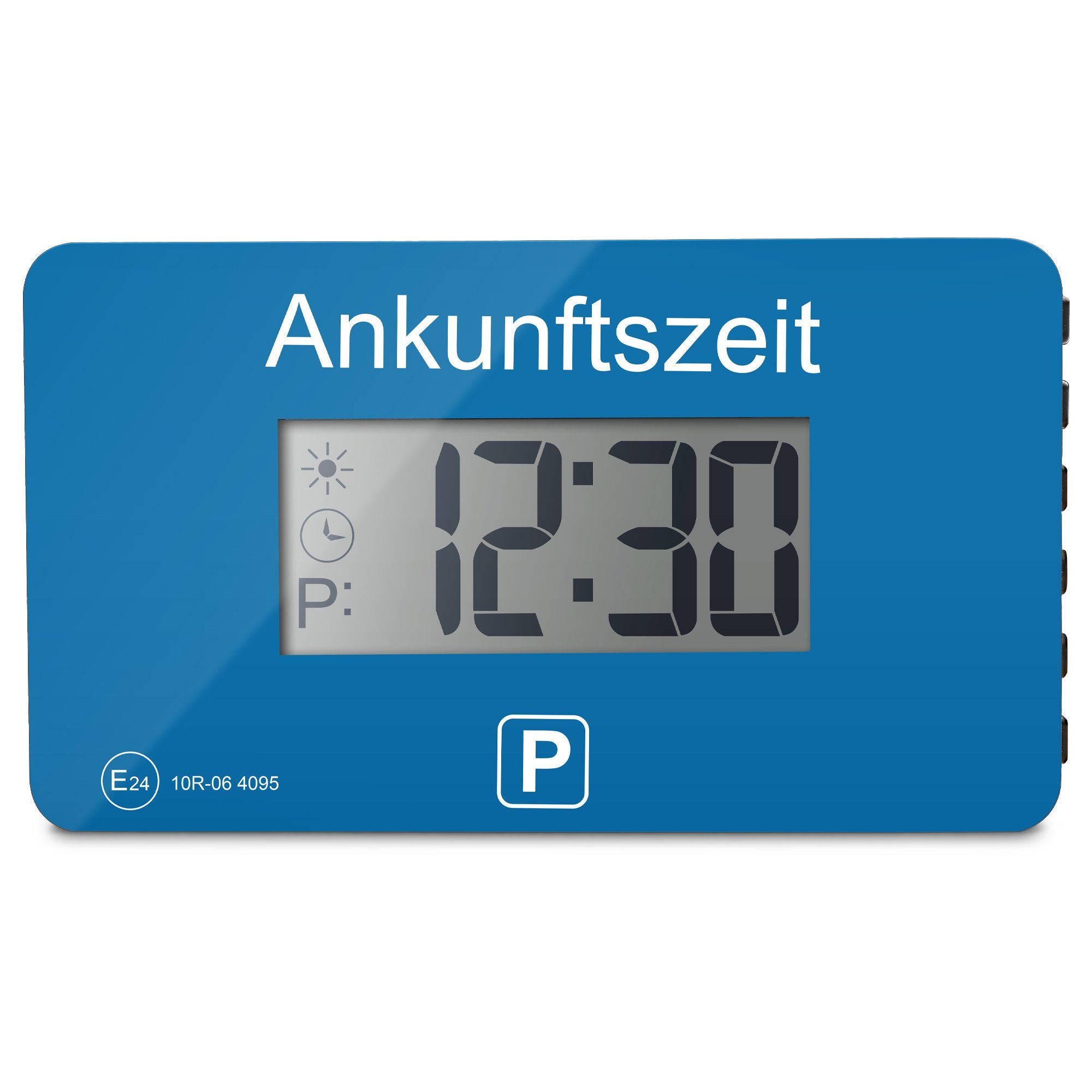Parkwächter elektronische Parkscheibe Parkwächter Digitale Parkscheibe V1 zugelassen Datenschutz-Funktion