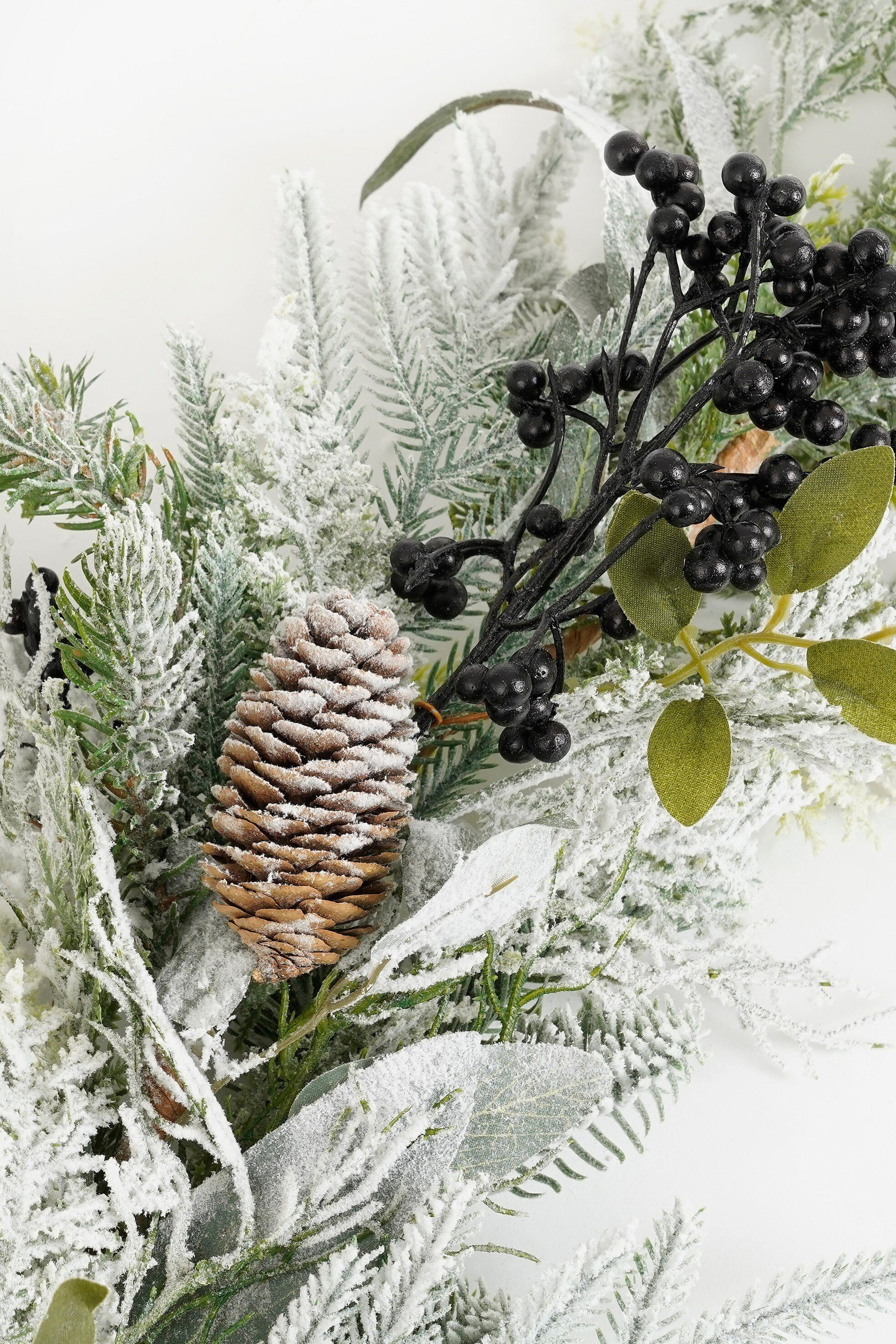 Mica Decorations Dekohänger Mica Decorations Vesper Girlande schwarz - l180xb15xh10cm