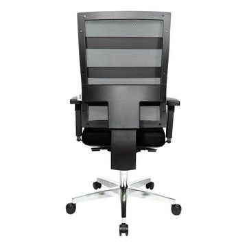 Otto Office Premium Schreibtischstuhl Premium, mit Armlehnen, Sitztiefenverstellung und schwarzer Netzrückenlehne