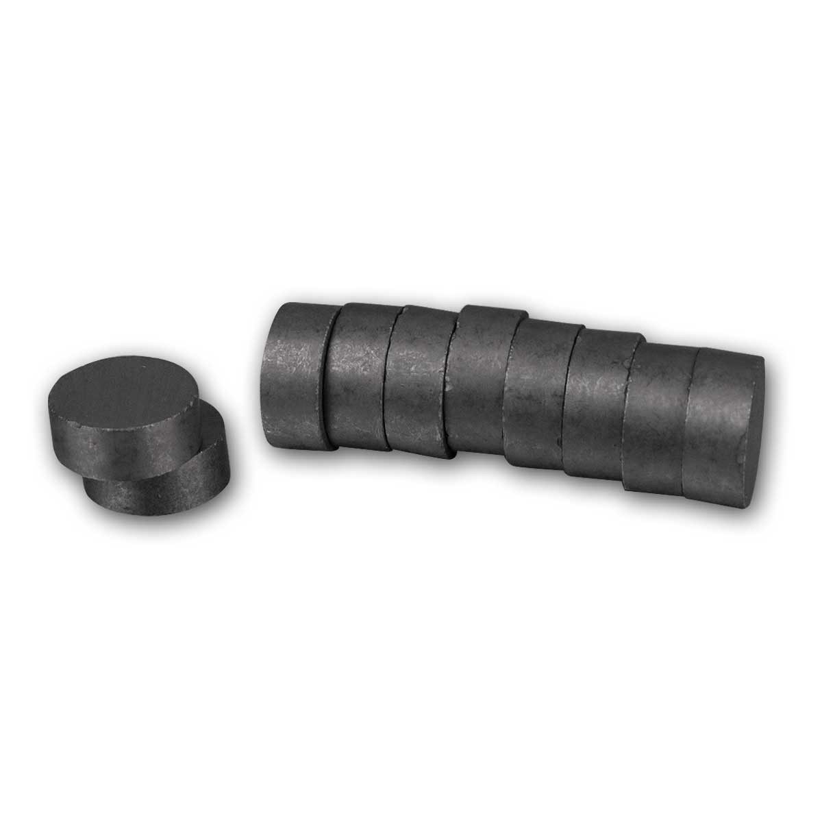 Magnet Magnetset rund 10 Stück 12x5mm Keramik Magnete