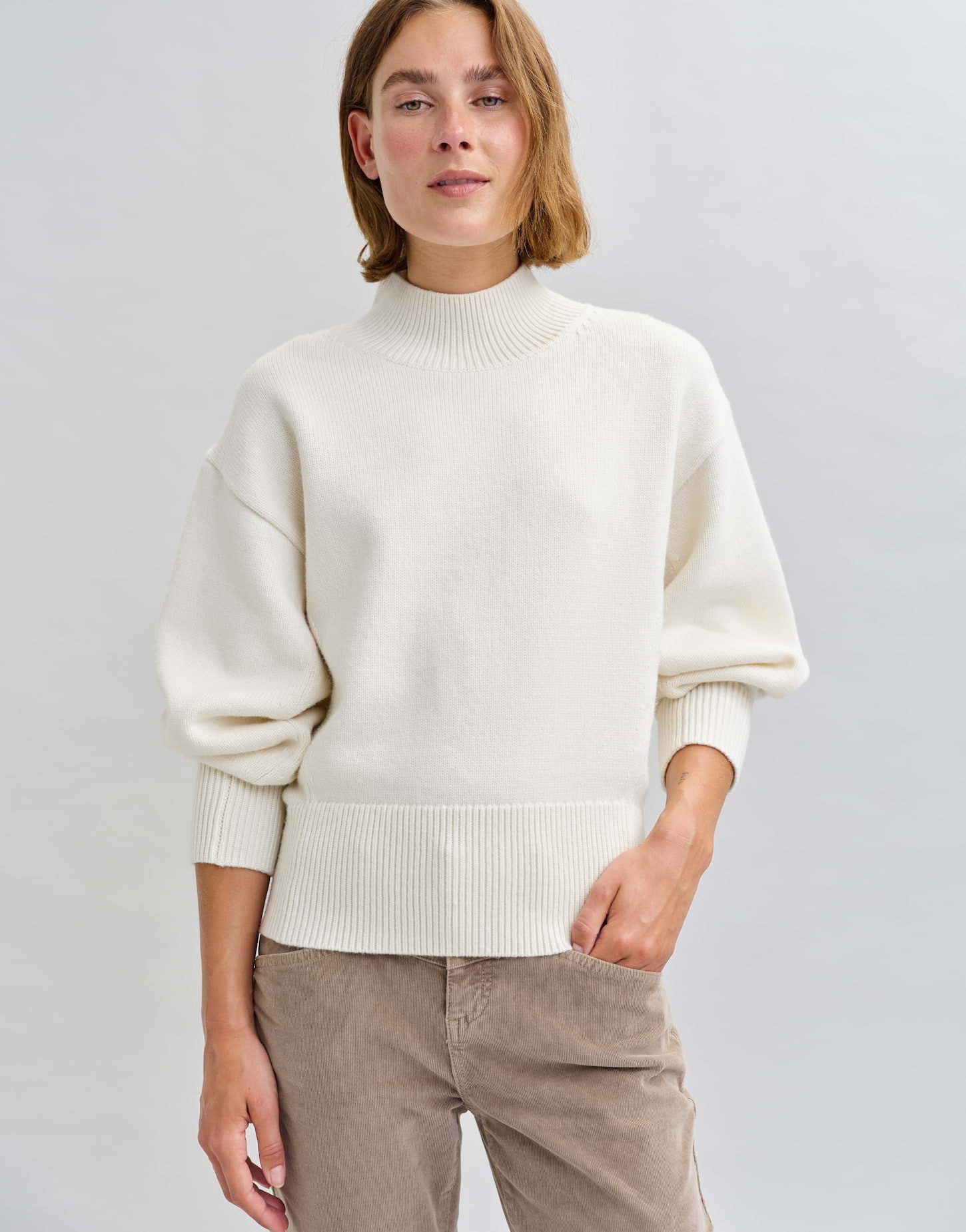 Strickpullover Strickpullover PANDINI Regular aus Woll Mix