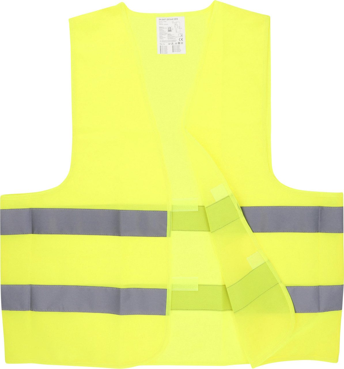 UNITEC Warnweste Unitec Warnweste universal gelb für Erwachsene DIN