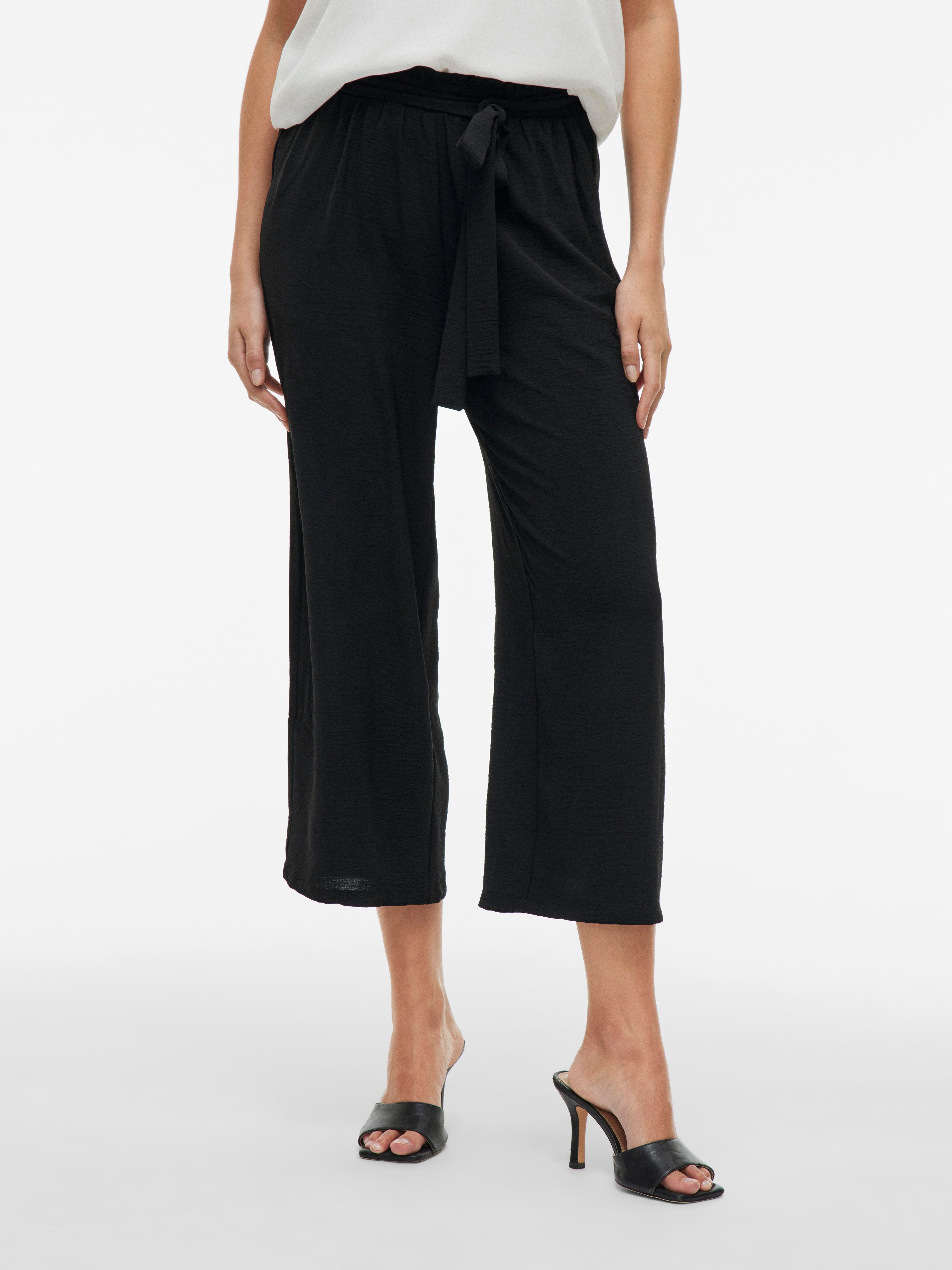 Vila Schlupfhose VIJOSA BELTED CULOTTE PANTS - NOOS Sommerhose günstig online kaufen