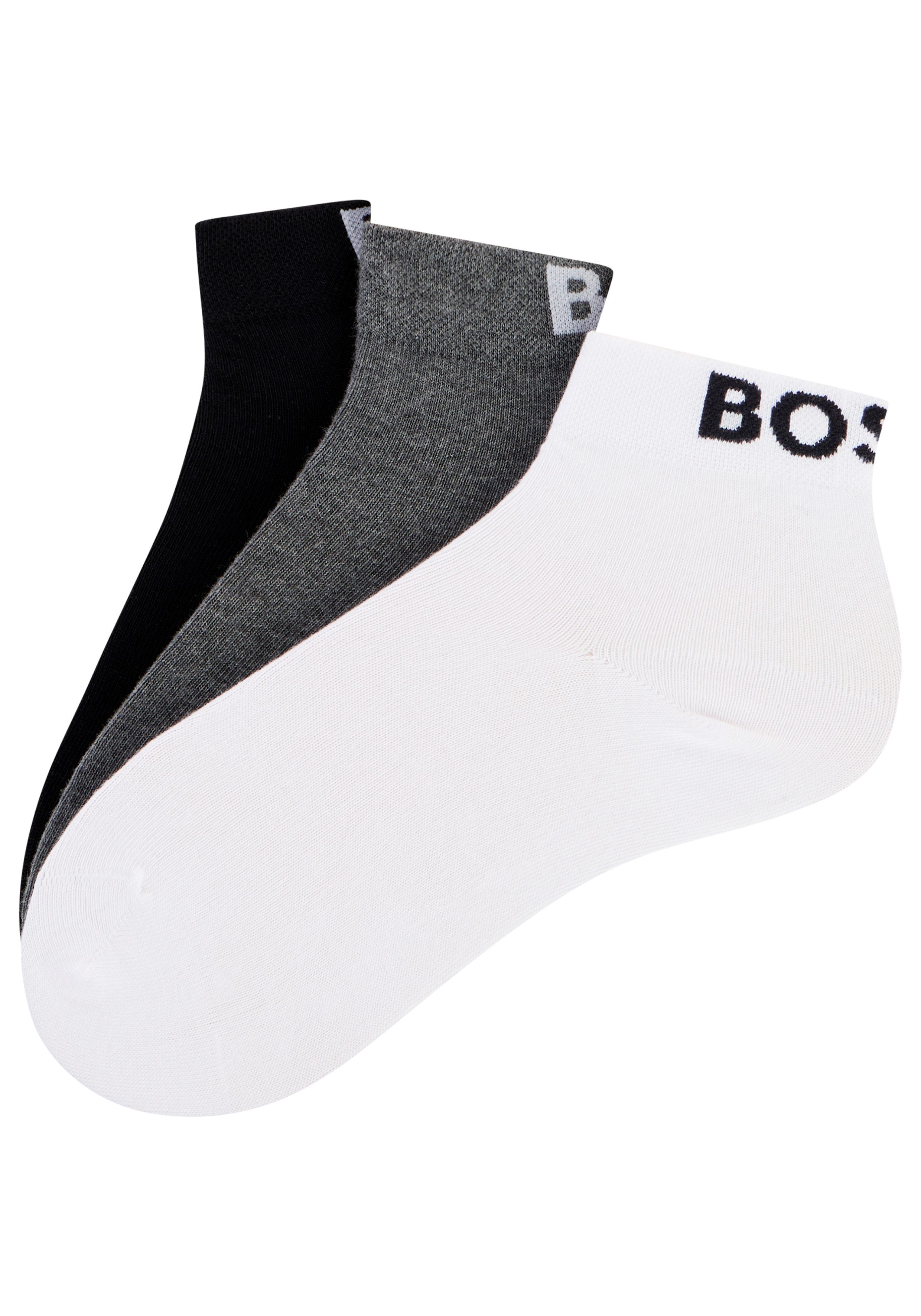 BOSS Kurzsocken 3P SH Logo CC SP W (3-Paar) günstig online kaufen