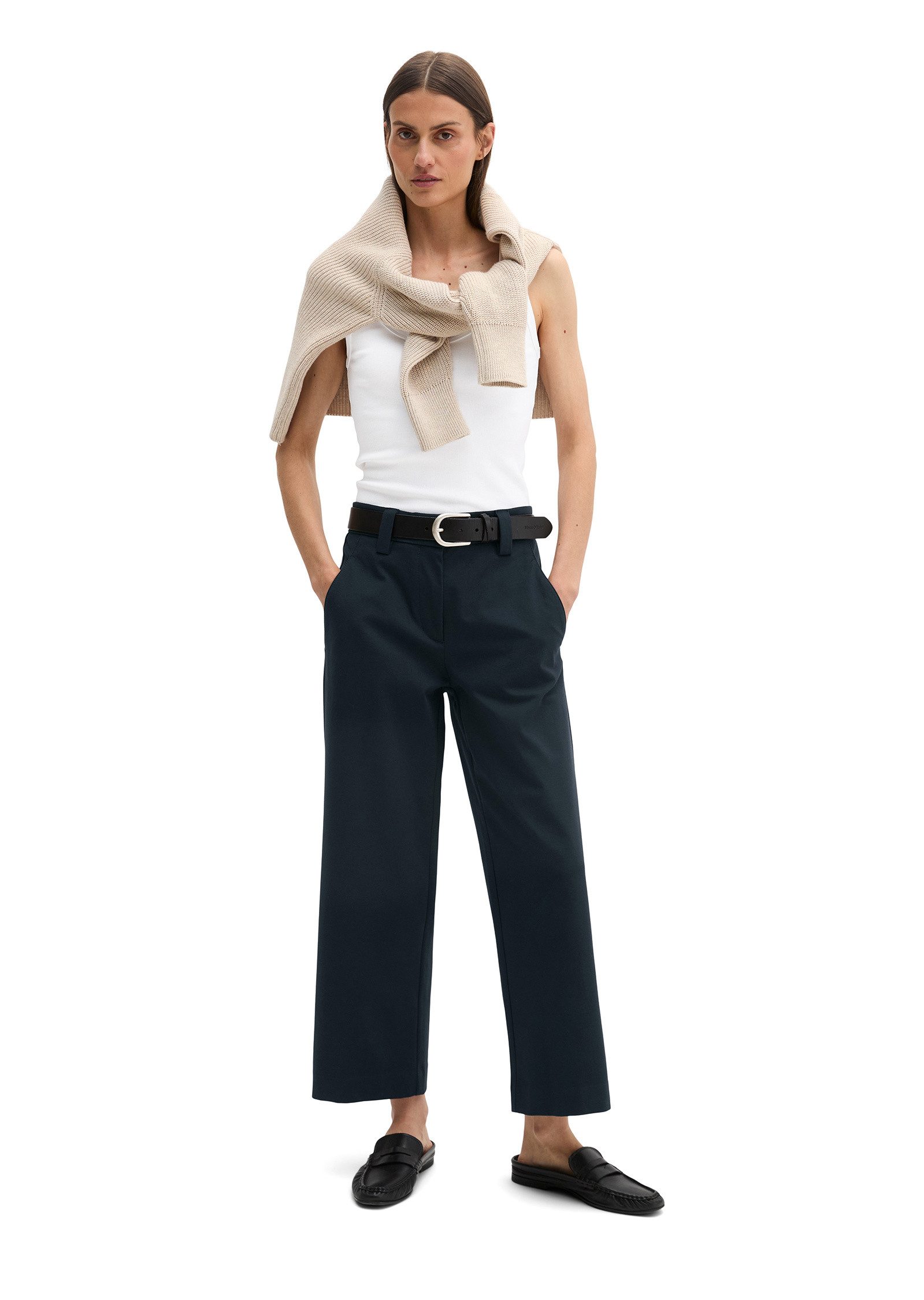 Marc O'Polo Chinohose aus stretchigem Organic Cotton-Mix