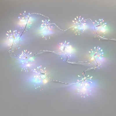 Northpoint LED-Lichterkette LED Lichterkette 200 LED Weihnachten Sparkling Leuchtball 180cm lang