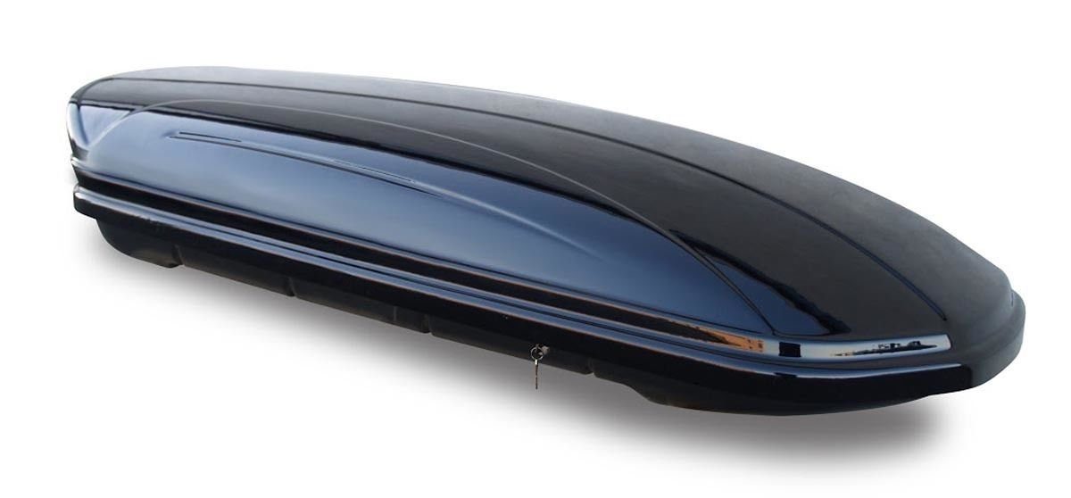 VDP Dachbox, (ALLES IN EINEM - Sparen Sie sich die Auswahl mehrerer Komponenten für Ihre perfekte Transportlösung - Mit dem Set aus Dachbox und Dachträger erhalten Sie ein leicht zu montierendes Komplettpaket mit allen Befestigungsteilen), Dachbox VDP-MAA580 Relingträger Alu kompatibel mit Jaguar X-Type Kombi ab 04 abschließbar