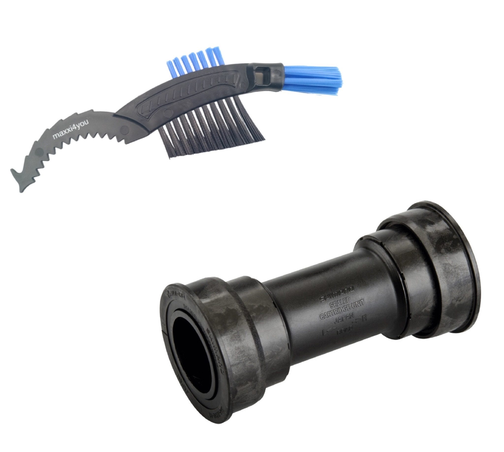 maxxi4you Fahrrad-Kugellager Shimano Innenlager SM-BB92-41B Press-Fit Ø 41 mm / 86.5 mm inkl. KB