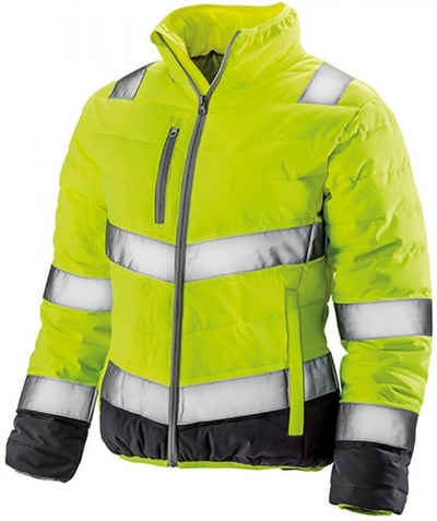 Result Arbeitsjacke Damen Soft Padded Safety Jacket ISO EN20471:2013 Klasse 2