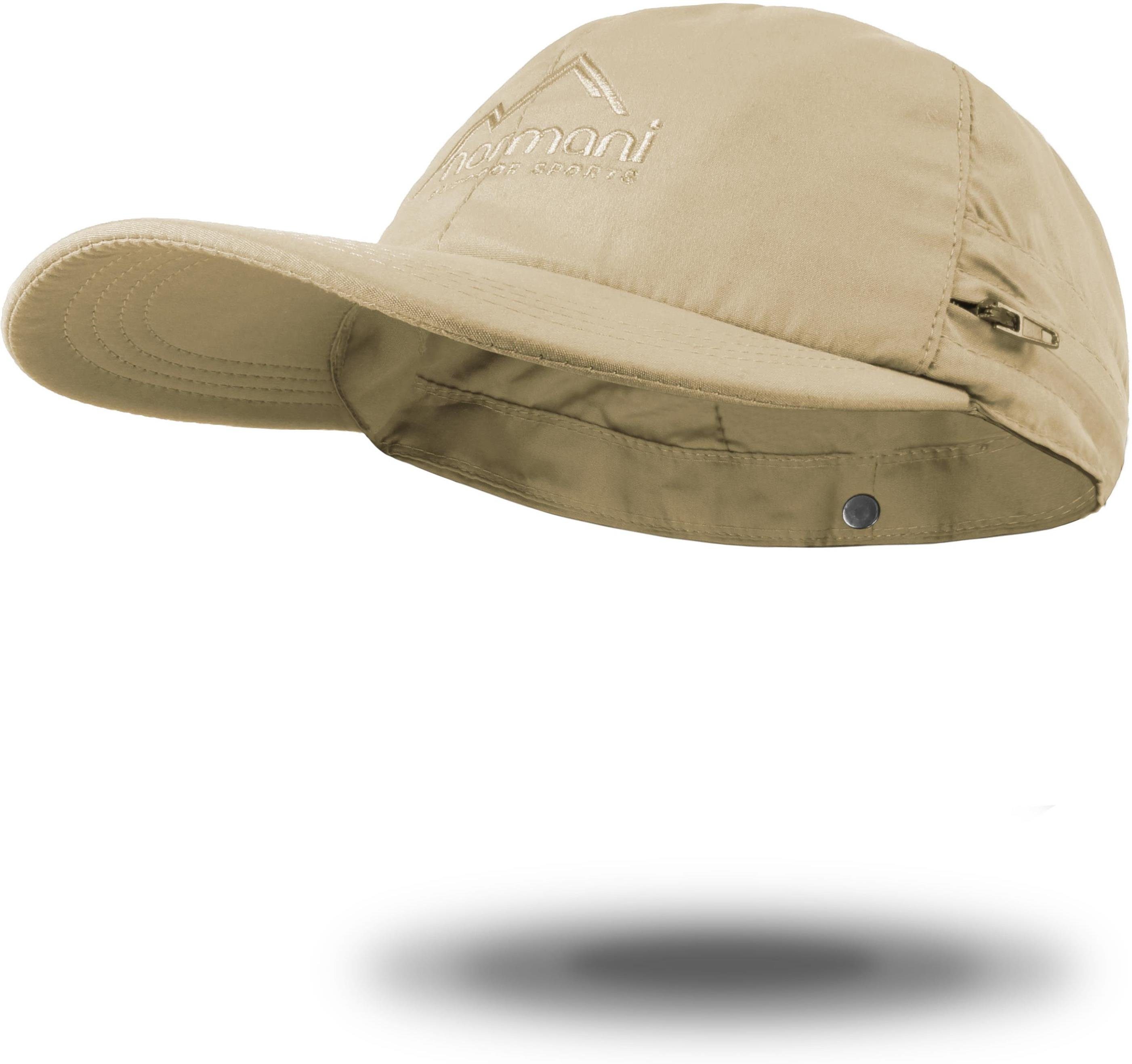 normani Outdoorhut Cap mit Nackenschutz Savannah Sommer Cap mit einrollbarem Nackenschutz Outdoormütze Sonnenhut