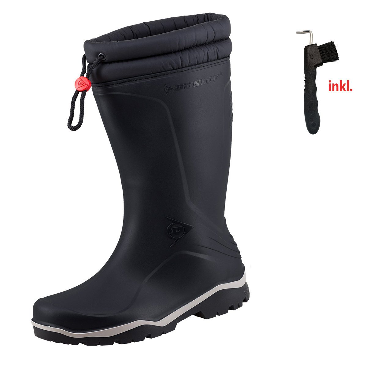 Dunlop Blizzard Gummistiefel inkl. Profilsohlenreiniger