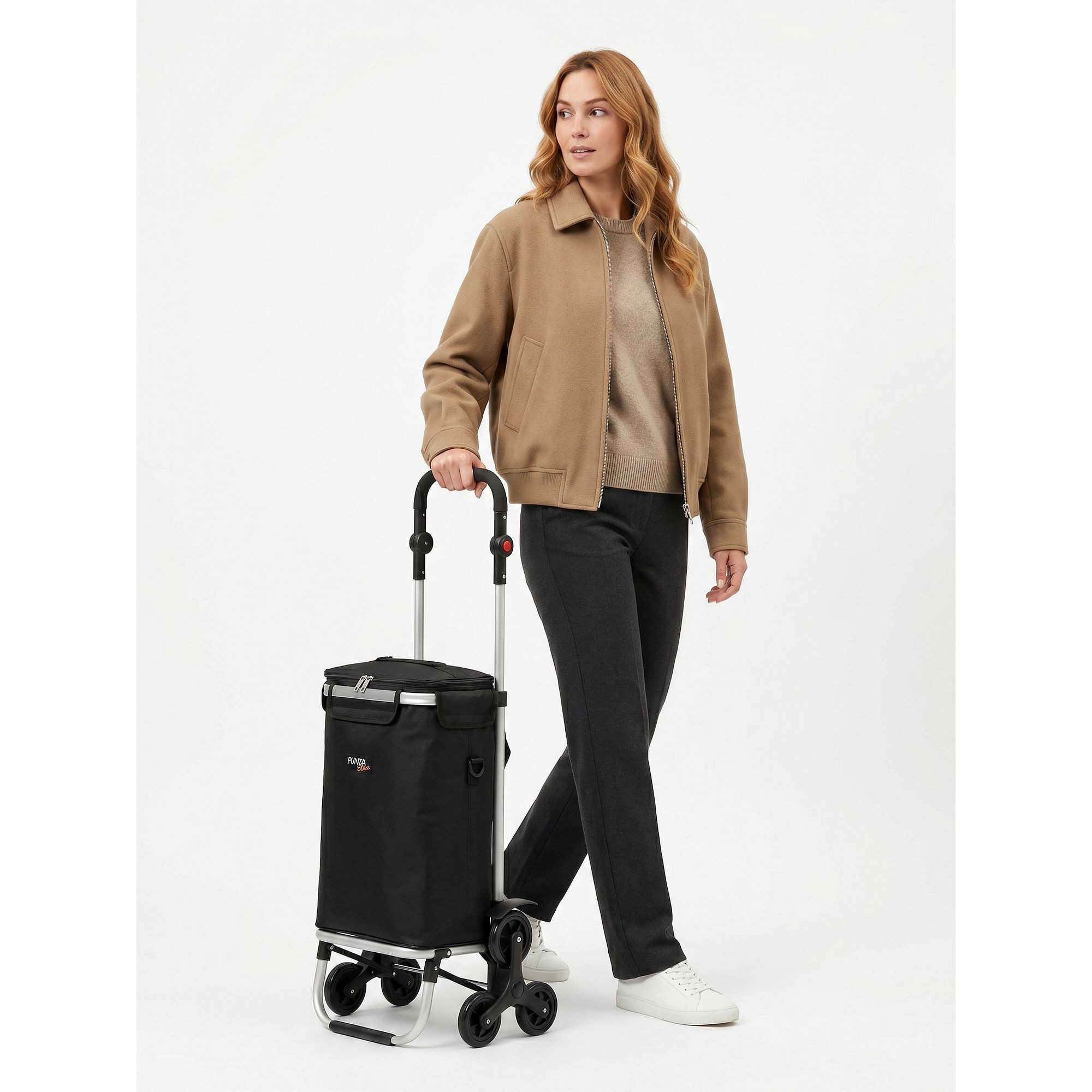 PUNTA Einkaufstrolley Fabrizio, 45 l, Kühltasche/-fach
