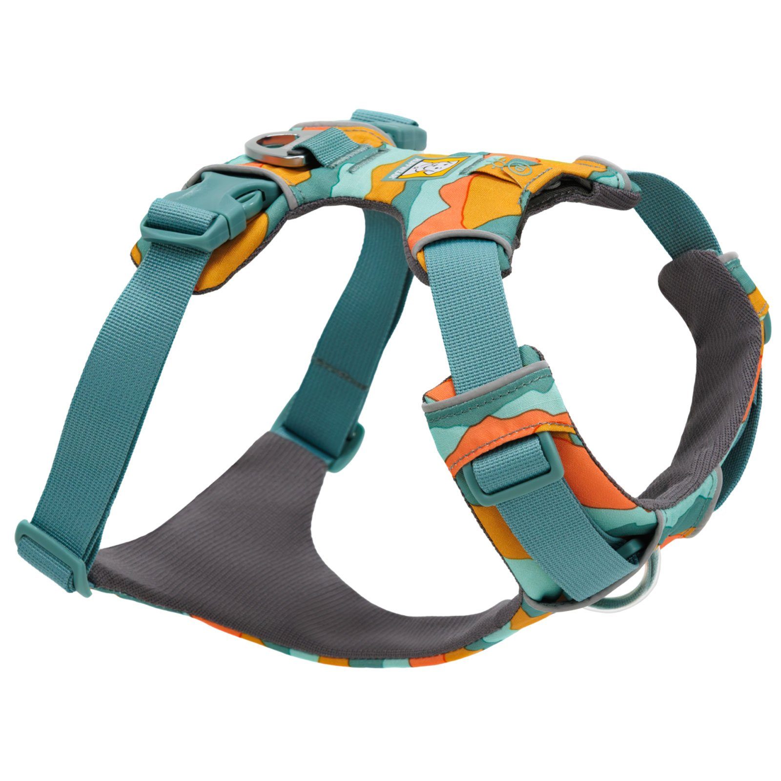 Ruffwear Hunde-Geschirr FRONT RANGE™, Gepolstertes Brustgeschirr für Hunde