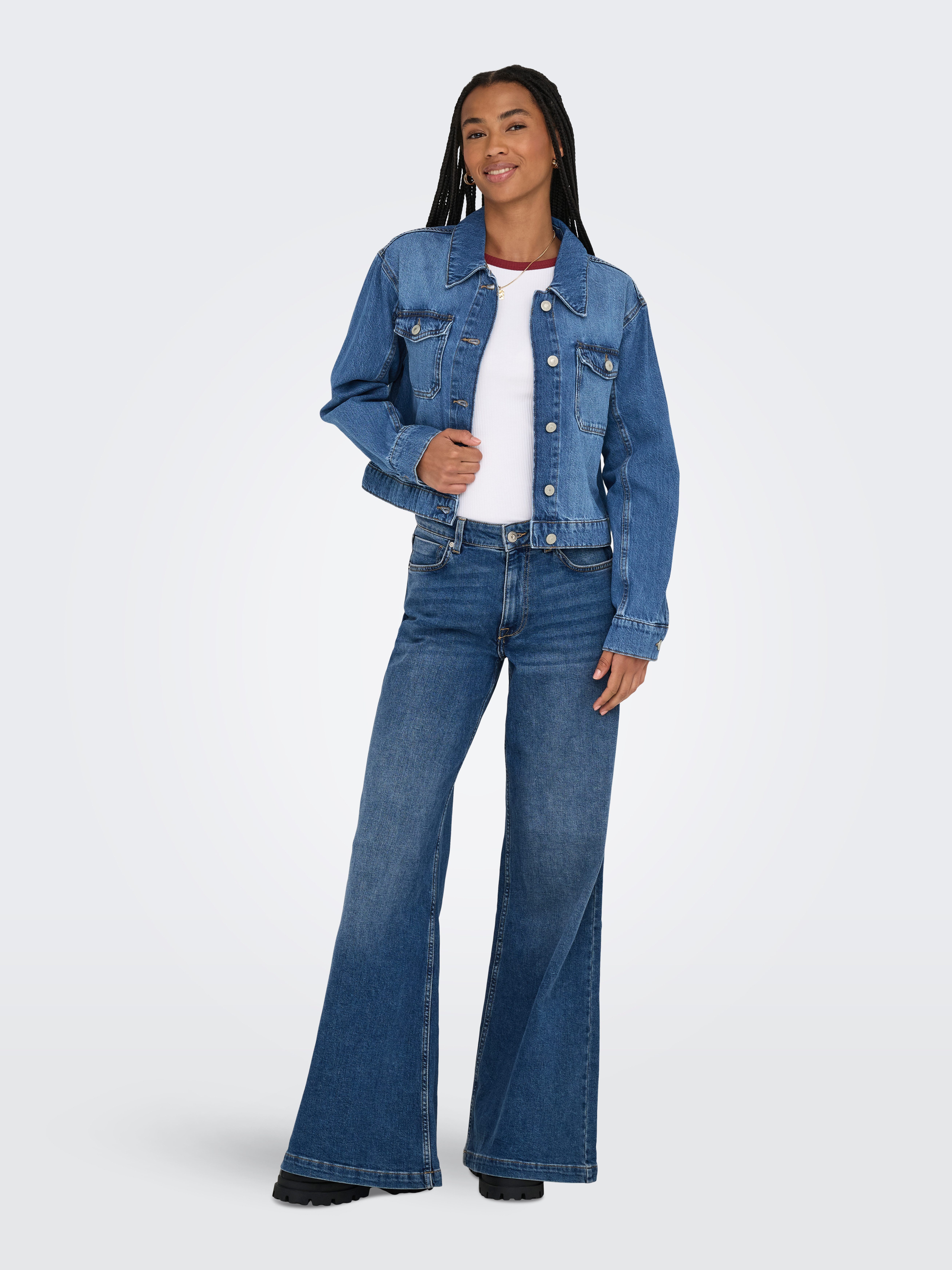 ONLY Jeansjacke ONLLUMI LS JACKET DNM PIM NOOS