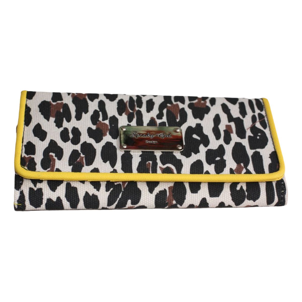 emeco Geldbörse Celebrity Designer Damen Geldbörse Geldbeutel Portmonee Leopard Look G