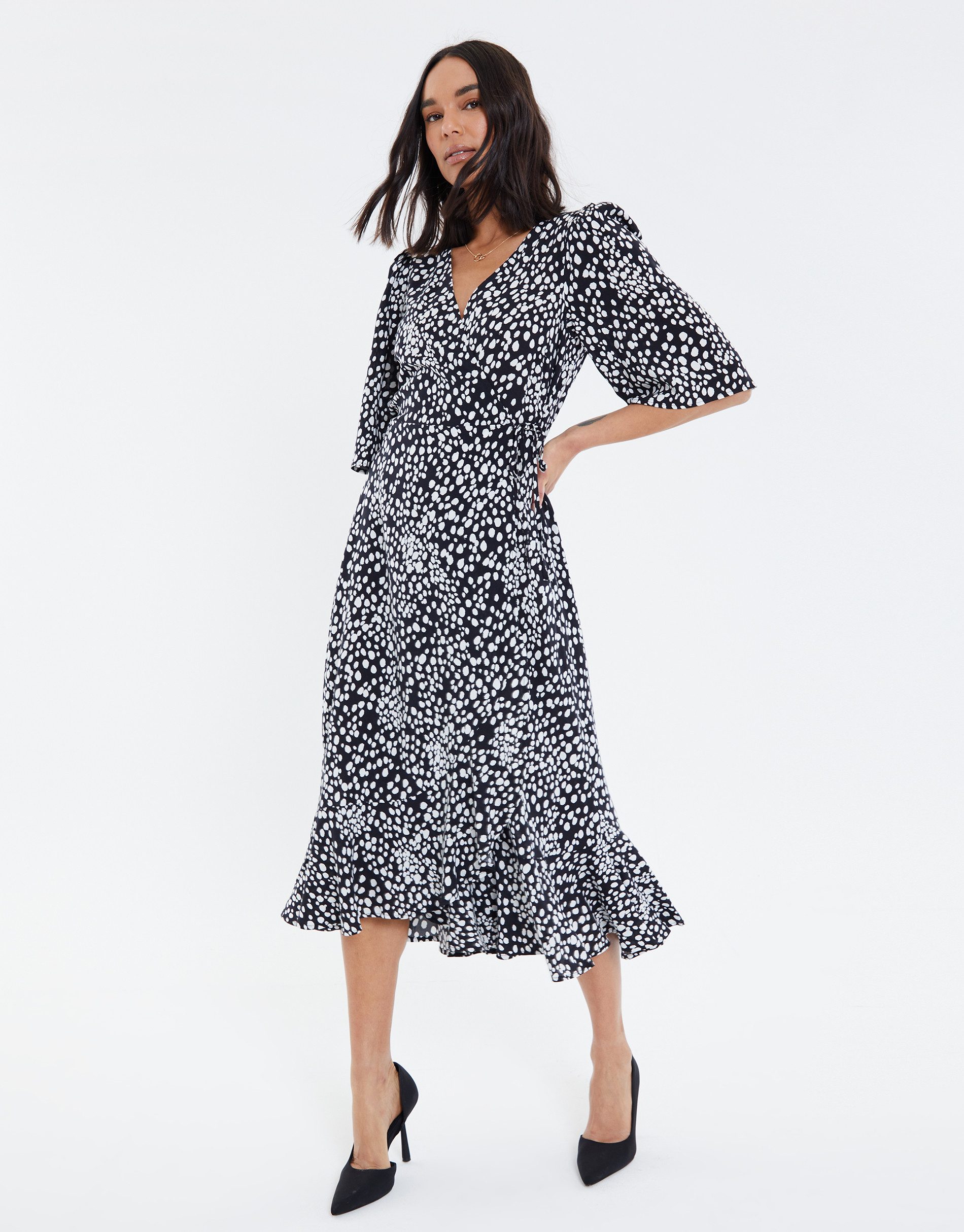 Threadbare Sommerkleid THB Soda Wrap (1-tlg) mit toller Musterung