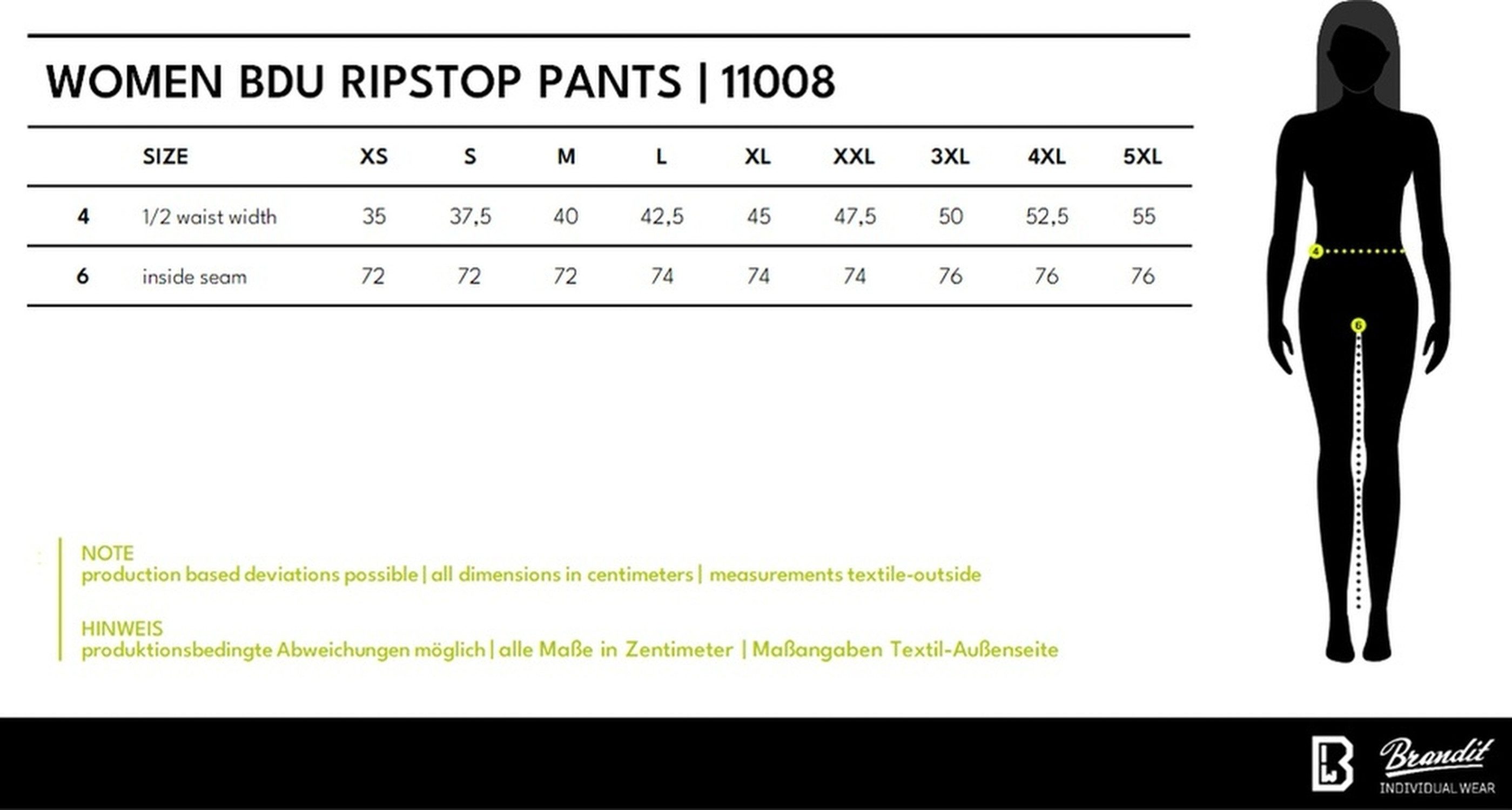 Brandit Cargohose Women Melina Pants – Bild 3 von 3