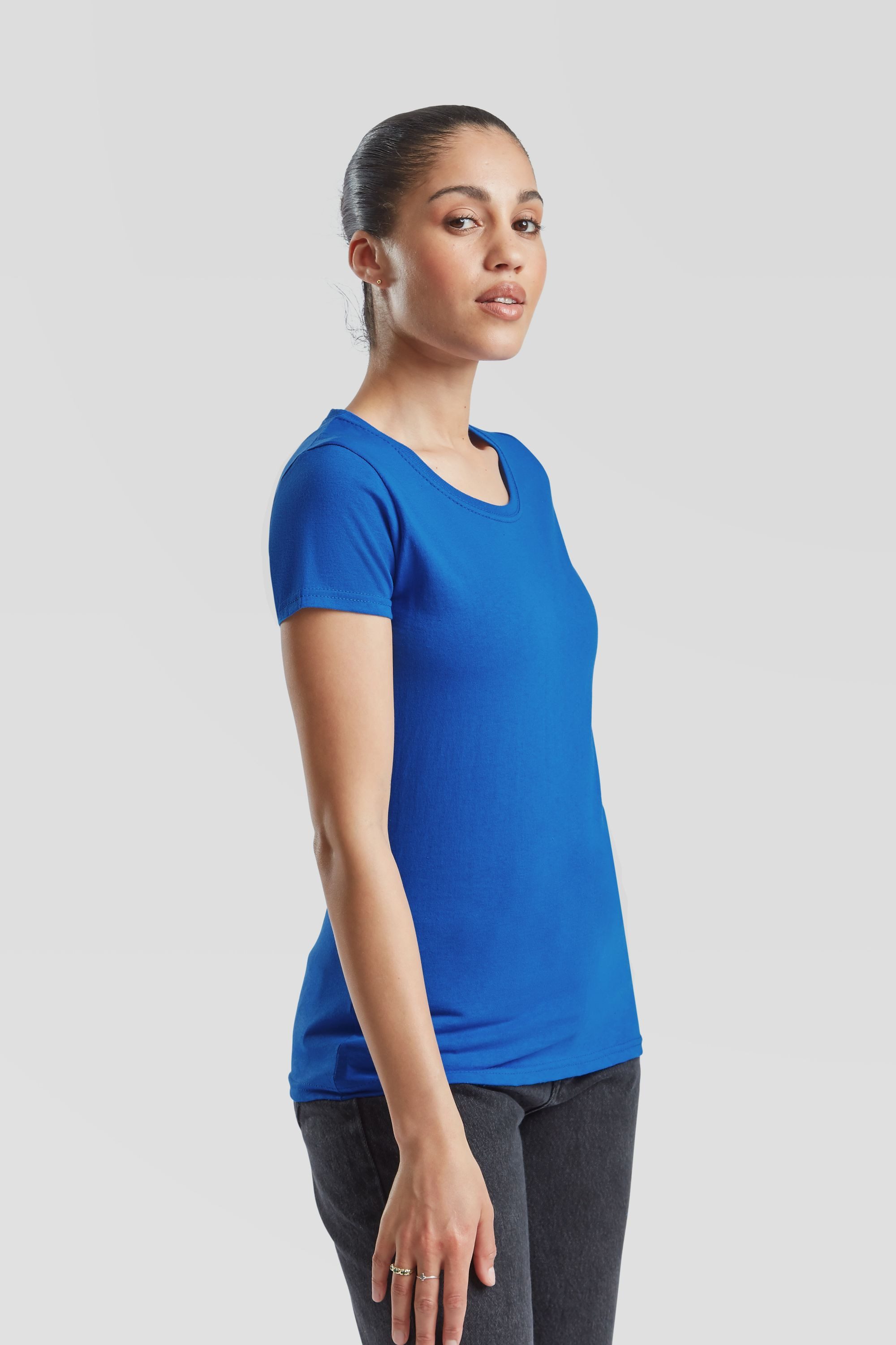 Fruit of the Loom Rundhalsshirt Fruit of the Loom Original T Lady-Fit