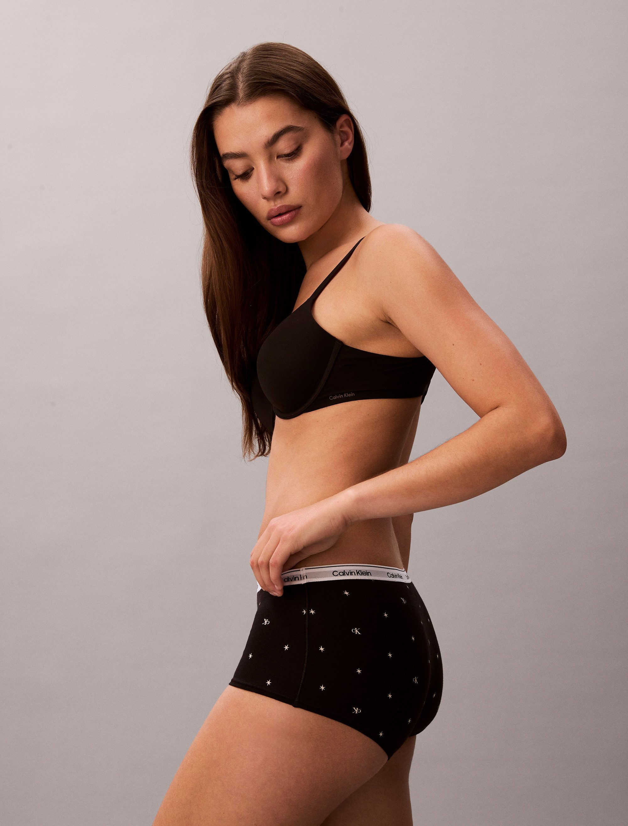 Calvin Klein Underwear Boxershorts BOYSHORT mit Logomuster