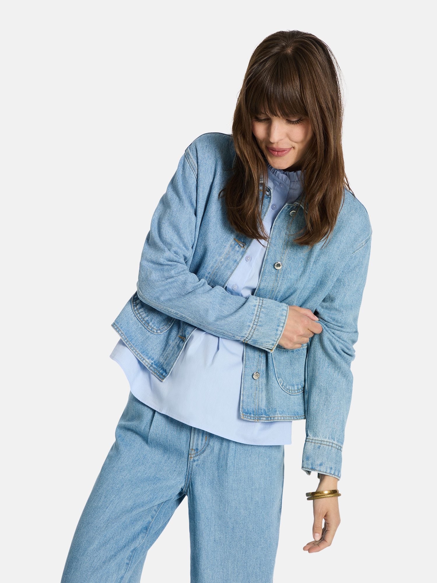 Lieblingsstück Jeansjacke Nixon aus softem Material günstig online kaufen