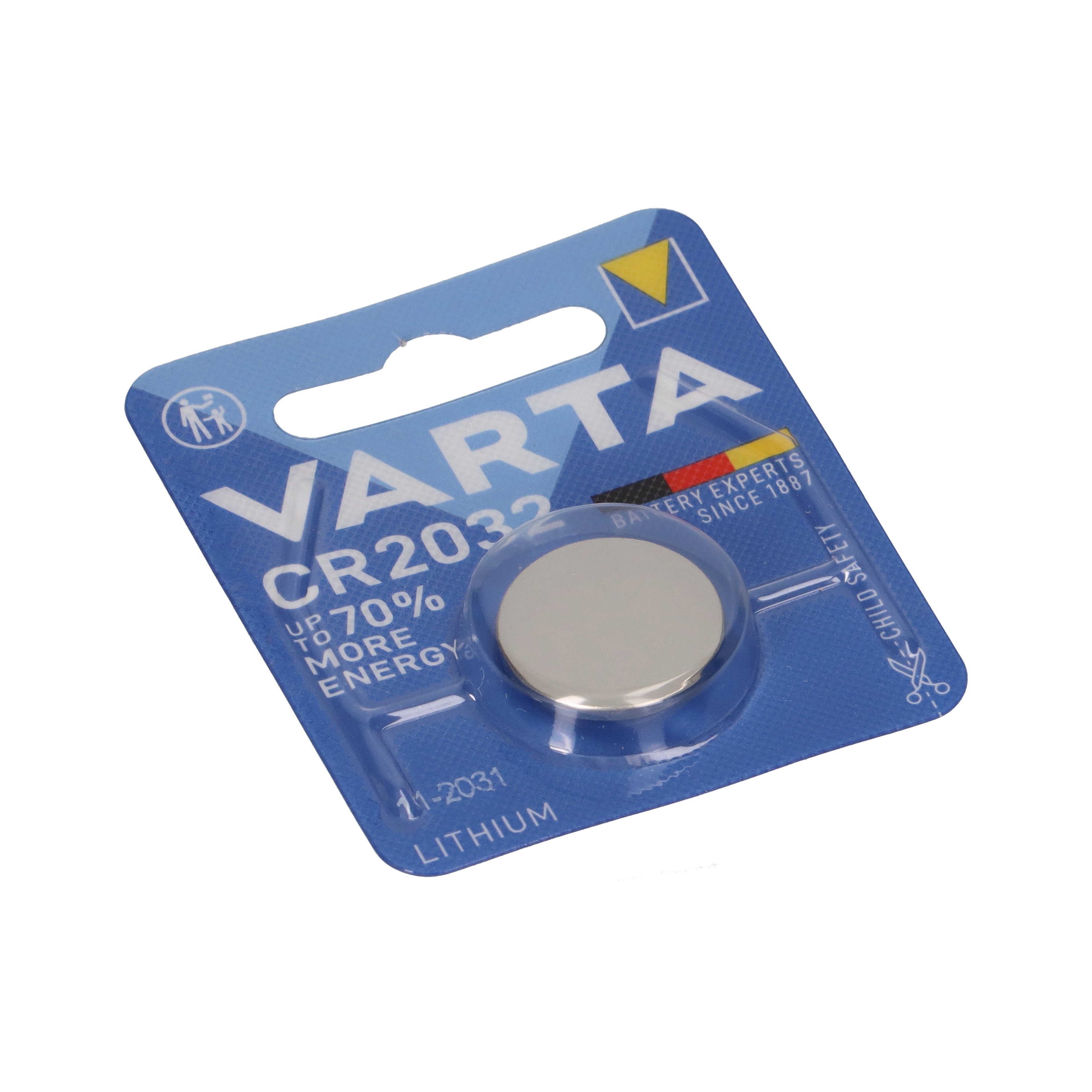 VARTA 2x Ersatz Batterie passend für Apple AirTag Ortungsgerät Knopfzelle