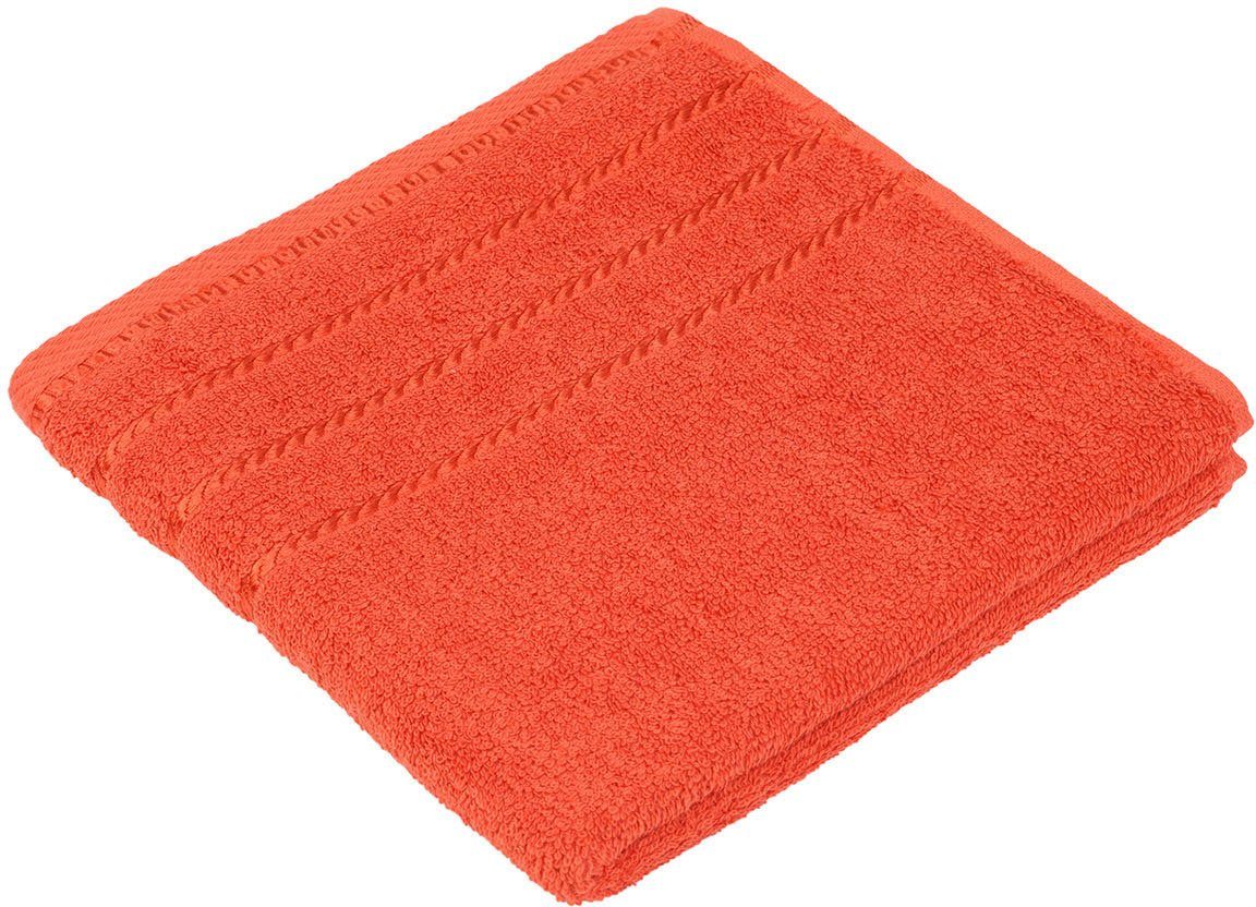 [Zu einem erstaunlichen Preis] Gözze Handtücher Berlin, Frottier orange (2-St)
