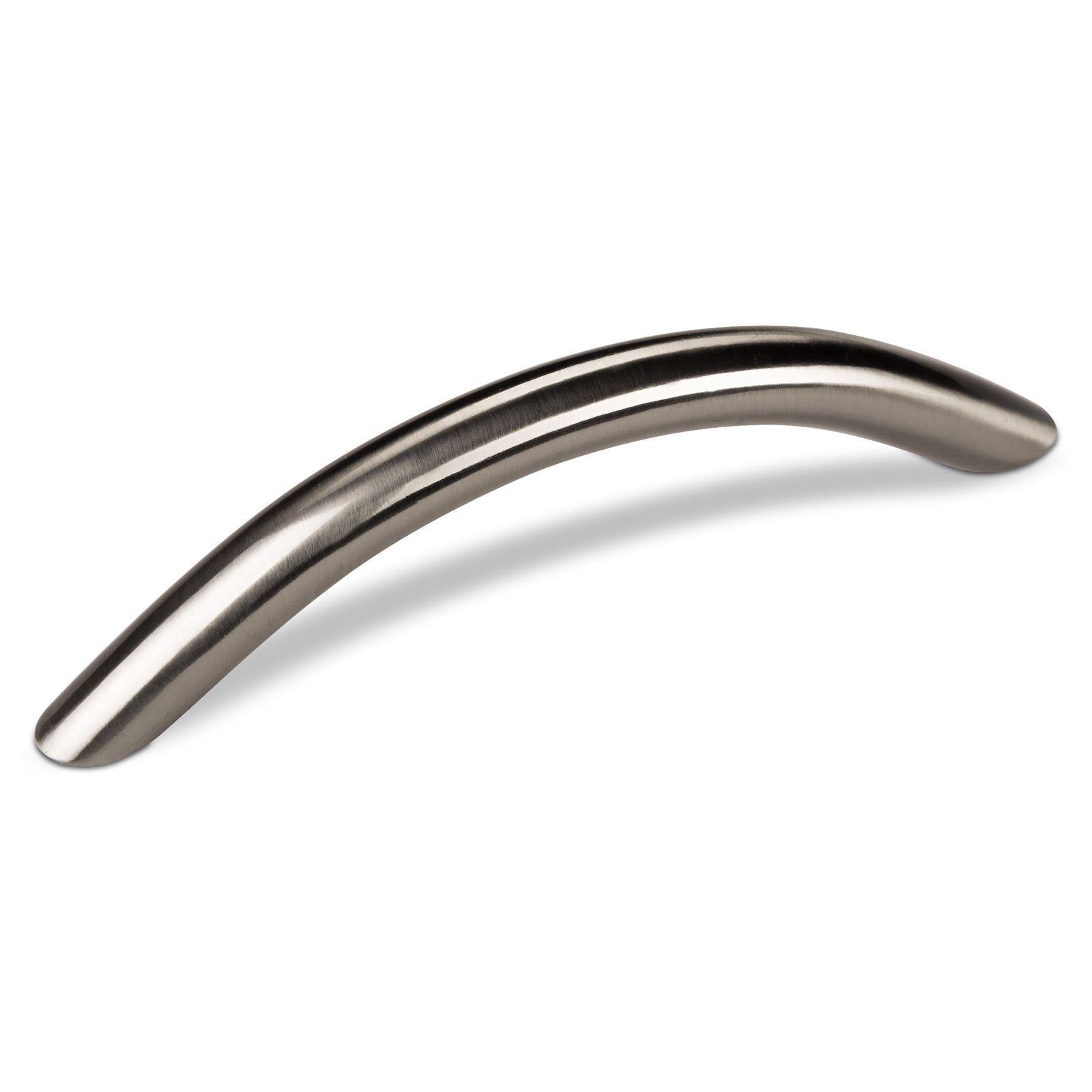 Möbelgriff Segmentbogengriff BG06 echt Edelstahl Ø 12 mm BA 96 - 320 mm