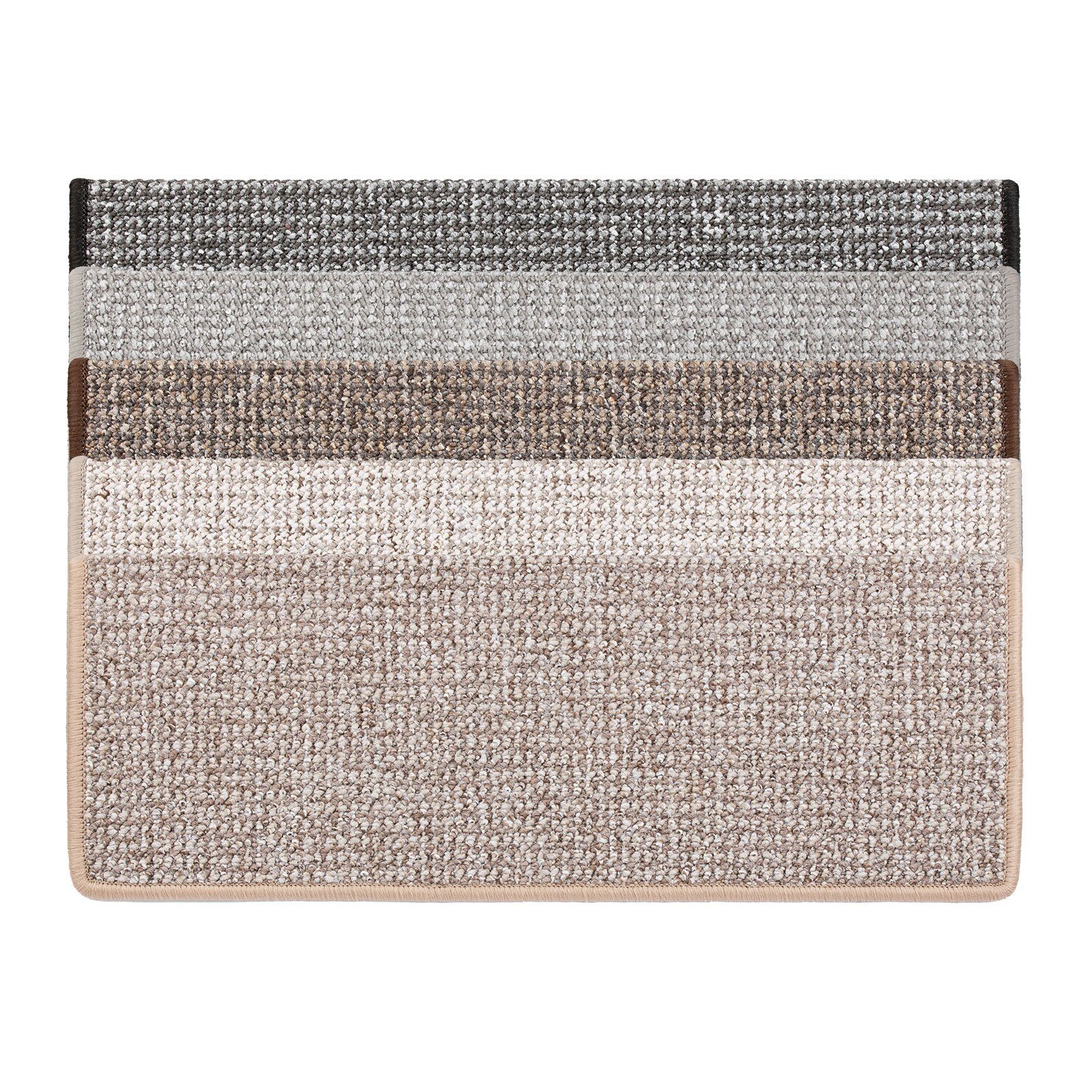Stufenmatte Santorini, Treppenschoner, modernes Design, 2 Varianten, Treppenschutz