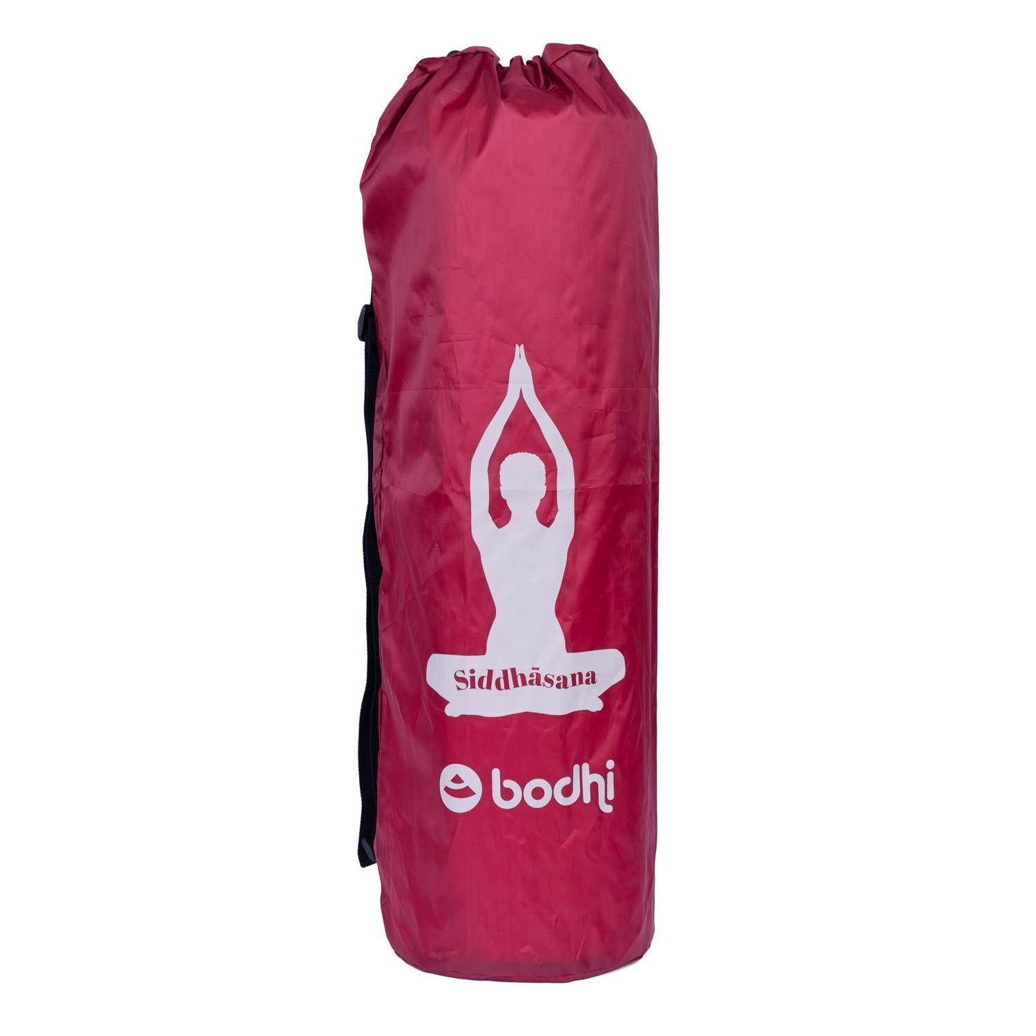 bodhi Yogatasche Easy Bag Yogatasche, groß für Schurwollmatte, aubergine 90 cm