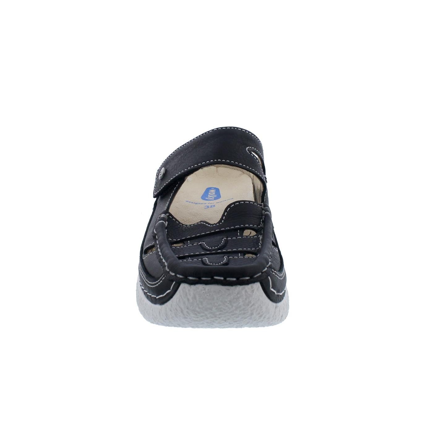 WOLKY Wolky Roll Clog, Talaria Nappa leather, Black summer, 0623420-070 Clog