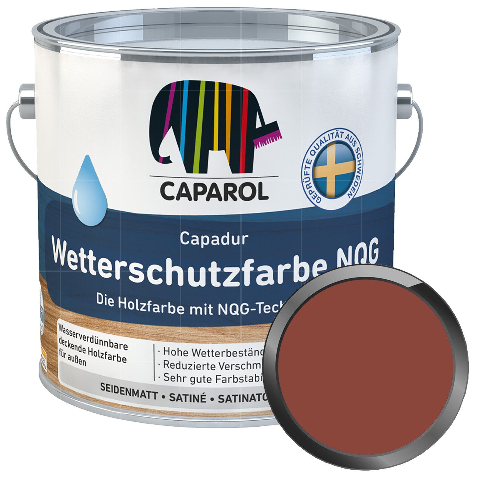 Caparol Wetterschutzfarbe Capadur Wetterschutzfarbe NQG - 2.5 Ltr