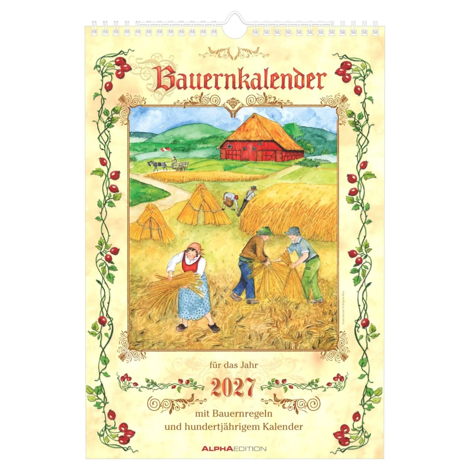 NEUMANN Wandkalender Bauernkalender 2027