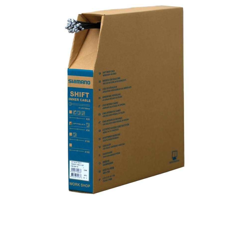 Shimano Schaltzug SHIMANO 50 Stück. Schaltzug MTB/Road OPTISLICK Schaltzug - Bulk-Pack f
