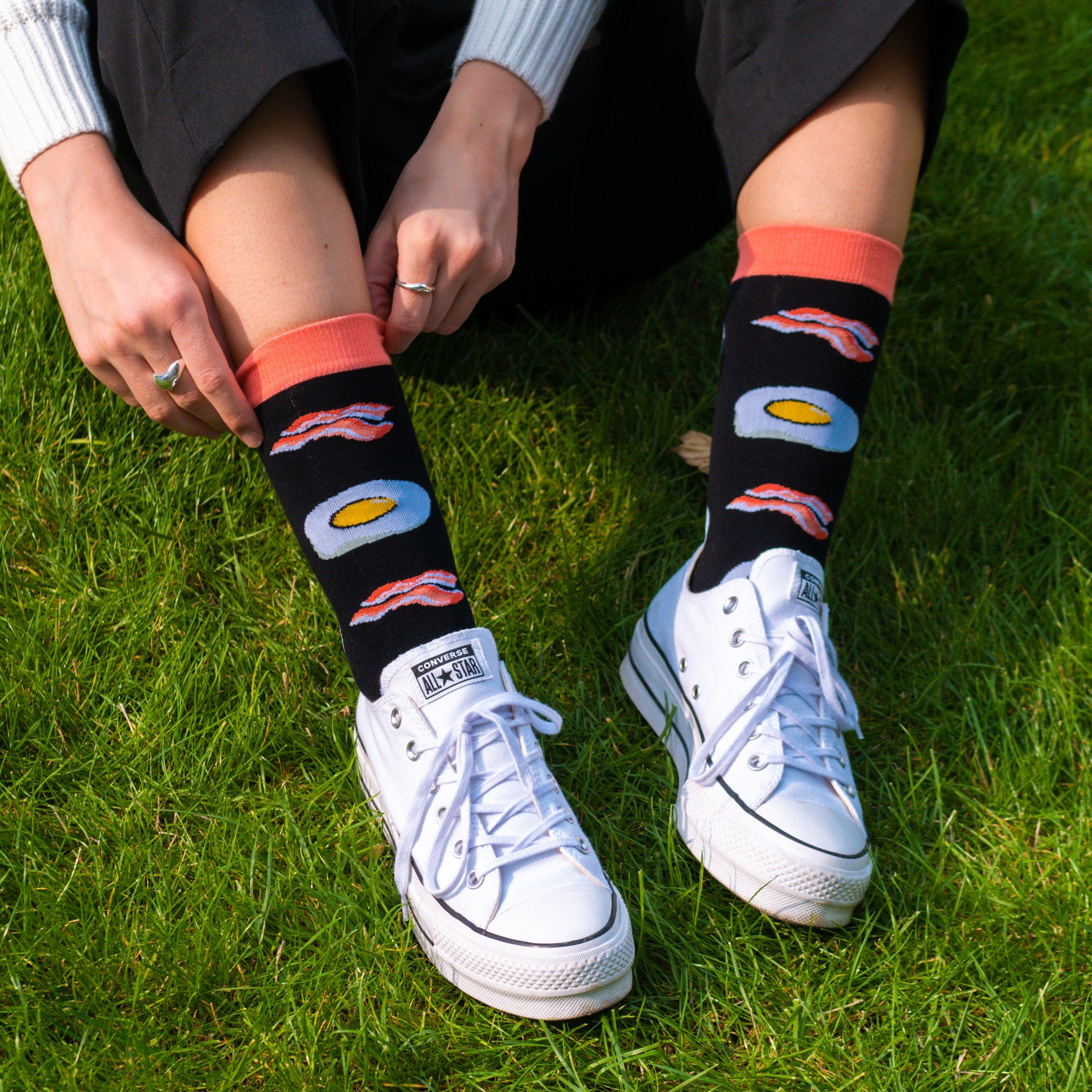 TwoSocks Freizeitsocken Spiegelei Socken lustige Socken günstig online kaufen