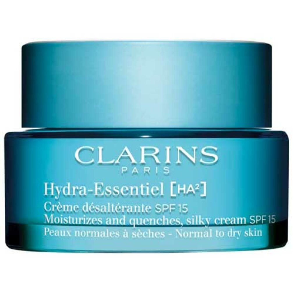 Clarins Sonnenschutzpflege Clarins Hydra-Essentiel Silky Cream SPF15