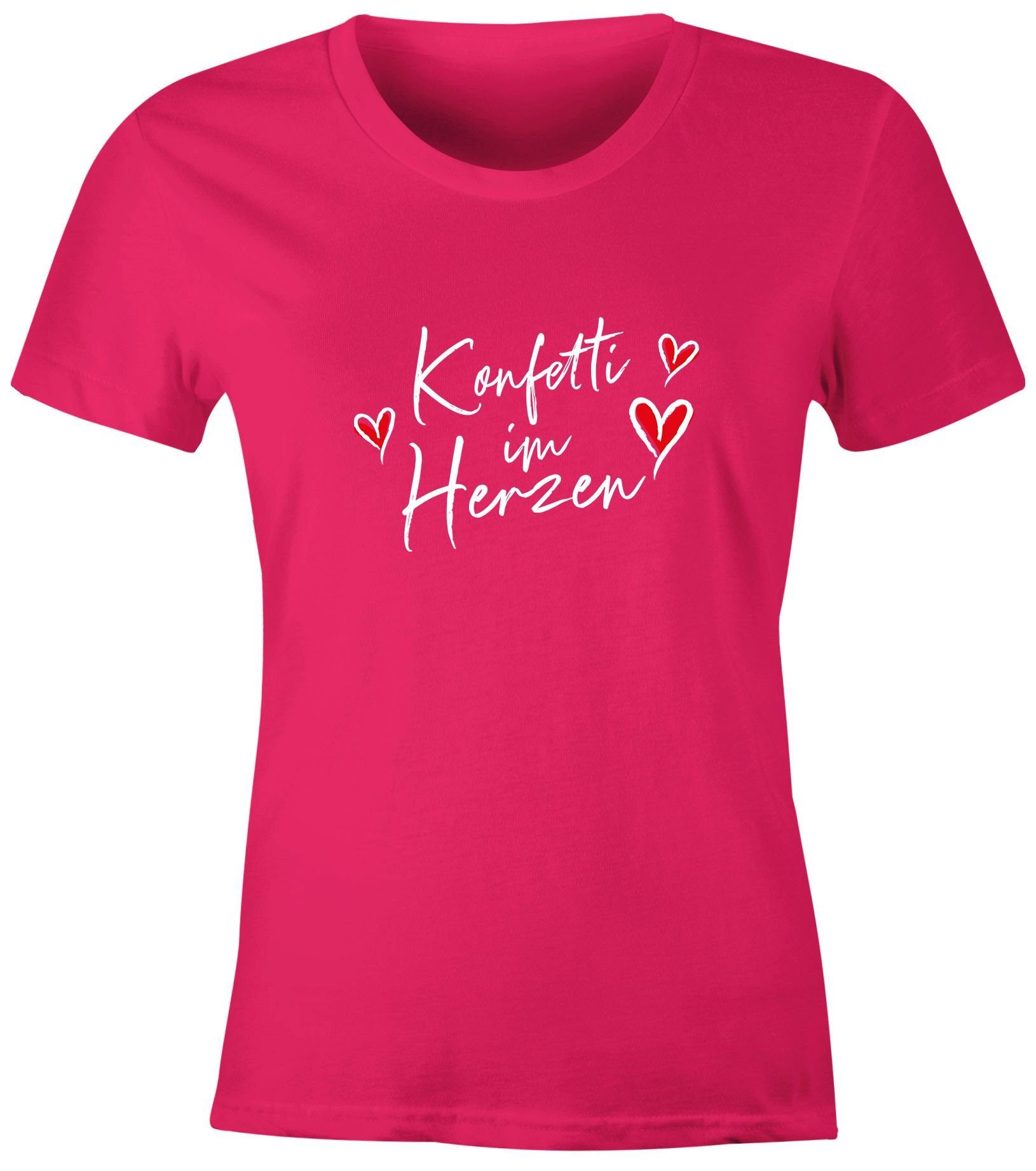 MoonWorks Print-Shirt Damen T-Shirt Fasching Karneval günstig online kaufen