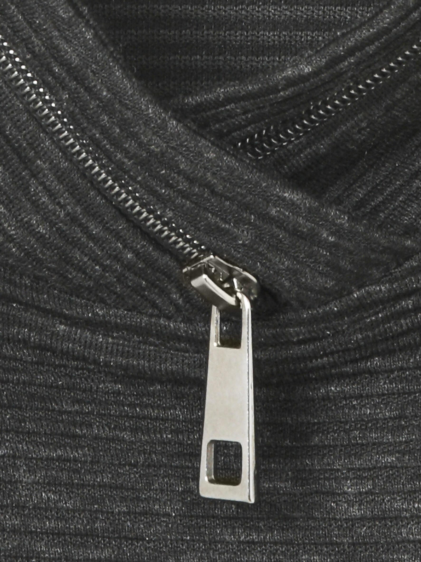 VIA APPIA DUE Sweatshirt (1-tlg) mit Zier-Zipper