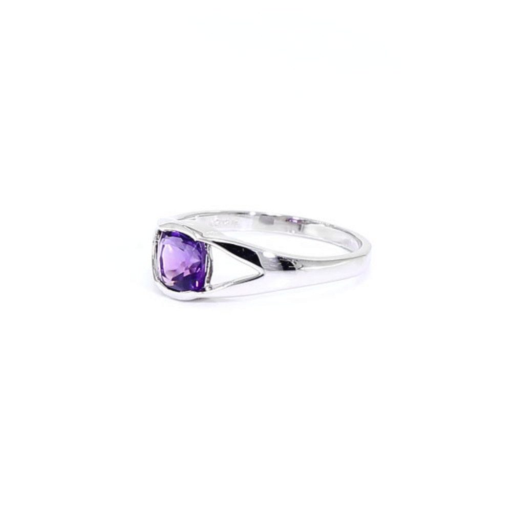 Cavill Solitärring Cavill Ring 1,17 ct Amethyst Kissenschliff platinierte F günstig online kaufen