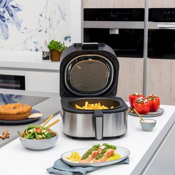 PRINCESS Heißluftfritteuse 182092 Airfryer Grill – 2-in-1 Heißluftfritteuse und Grill, 1760 W