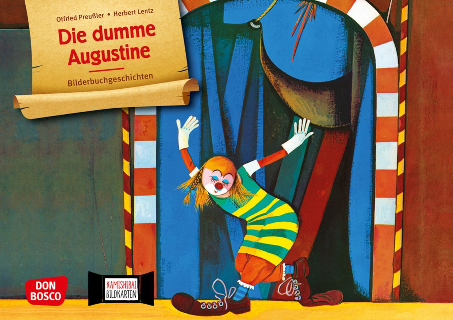 Die dumme Augustine. Kamishibai Bildkartenset / Otfried Preußler