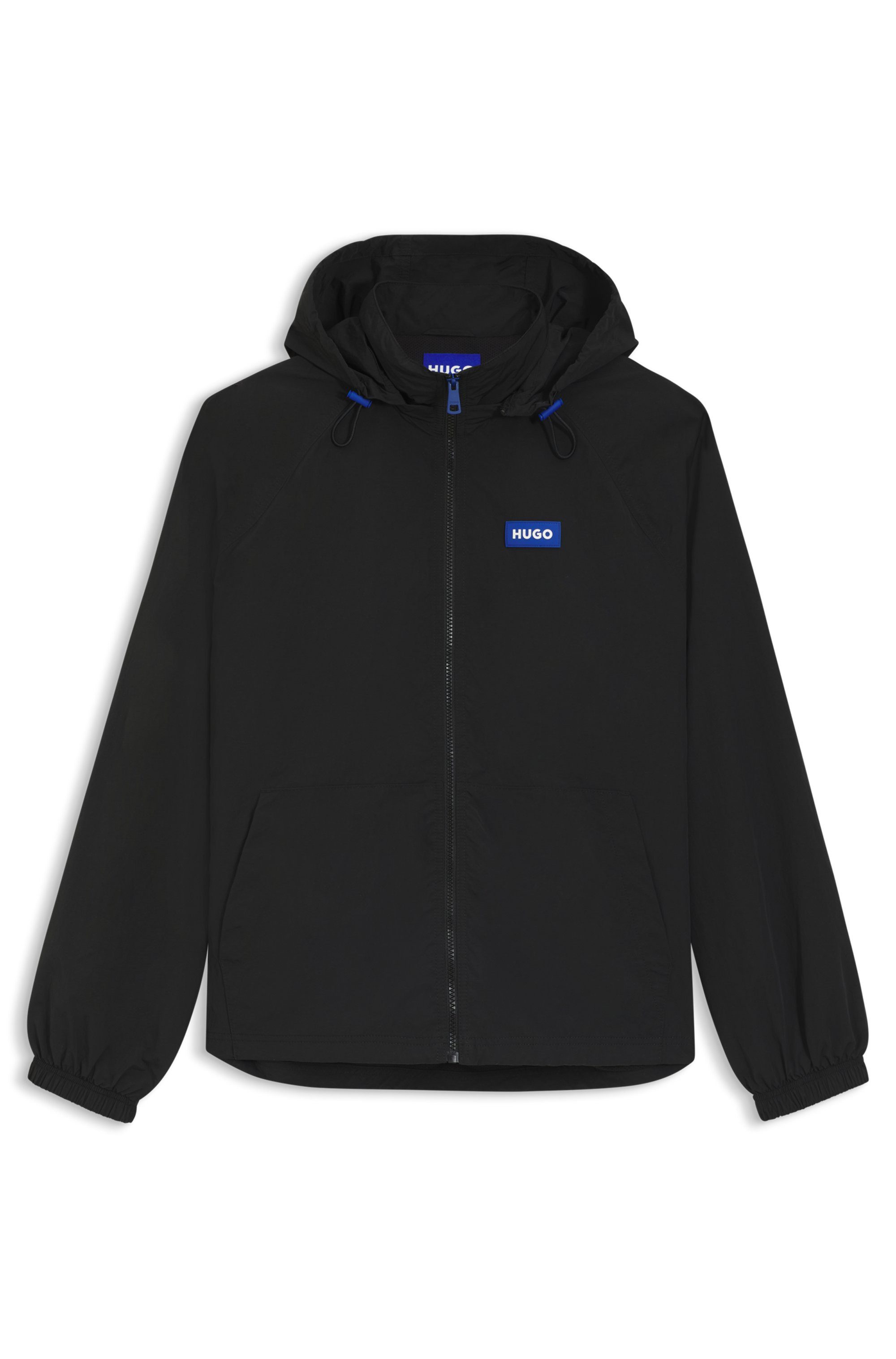 HUGO Windbreaker Bento2611 abnehmbare Kapuze, Regular Fit, wasserabweisend – Bild 5 von 5