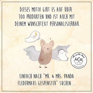Mr. & Mrs. Panda Becher Fledermaus Gespenster - Weiß - Geschenk, Halloween, Schenken, Trinkbe, Emaille, Ästhetisch & langlebig