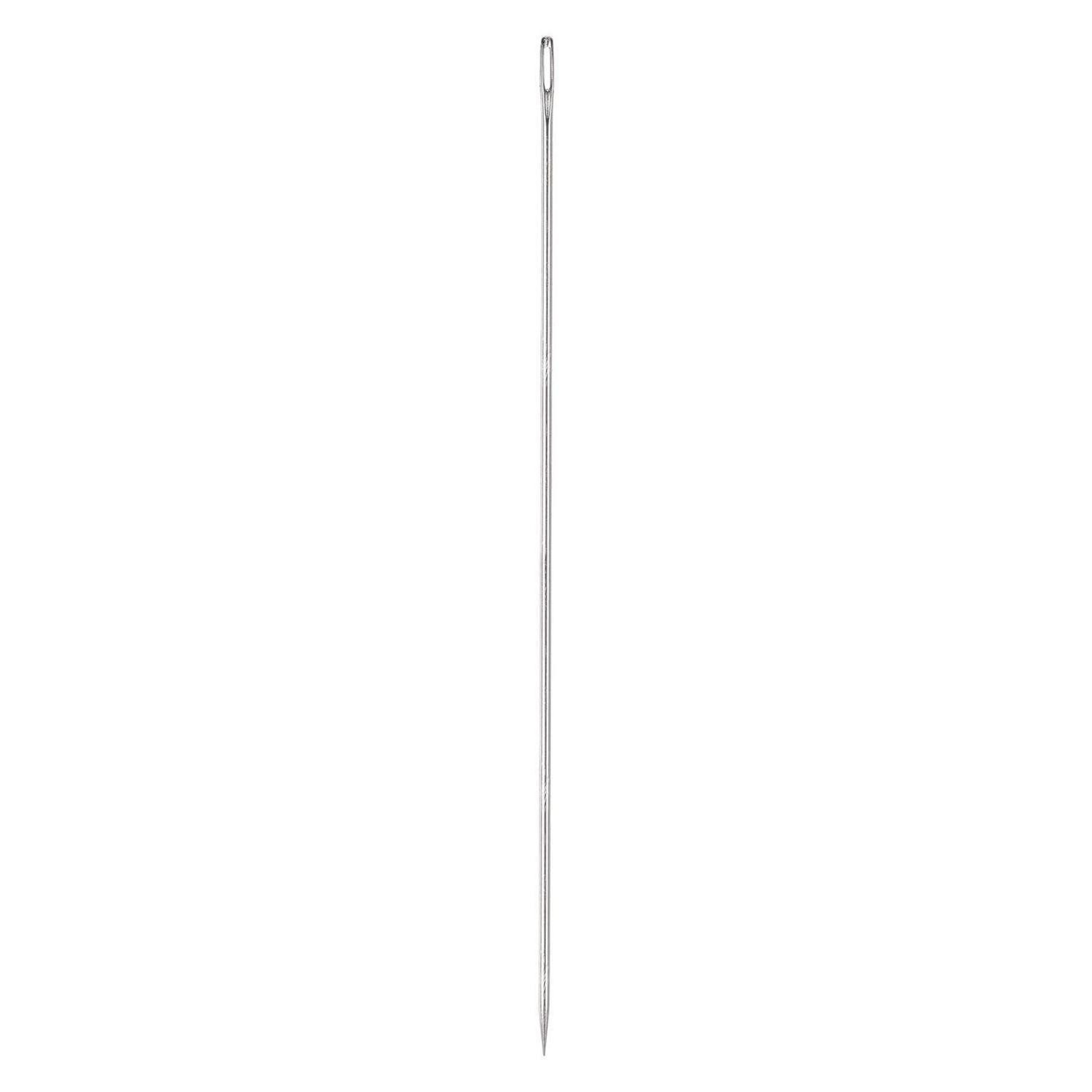 LuxusKollektion Nähnadeln Polsternadeln Edelstahl Gerade 250mm 10 Zoll, 1 St.
