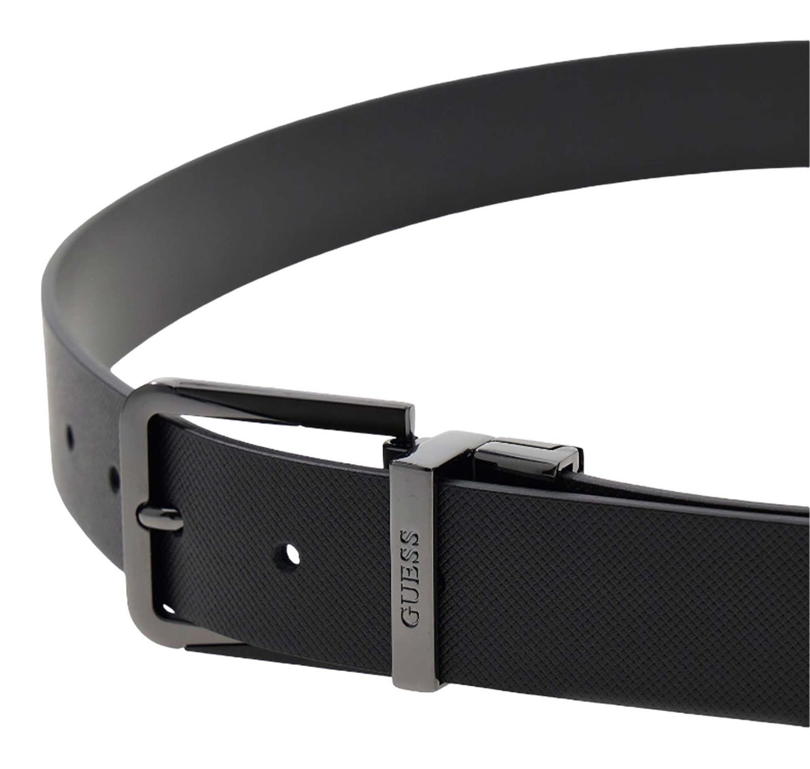 Guess Ledergürtel Adjustable & Reversible Belt H35 aus echtem Leder