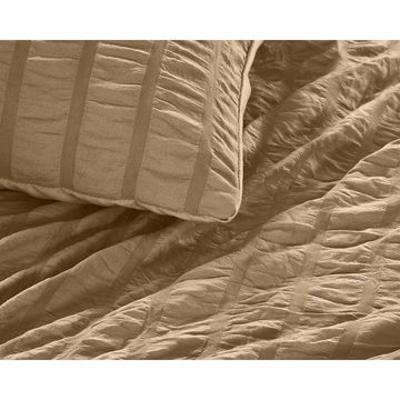 Bettwäsche Zensation JACQUARD Bettbezug & Kissenbezüge, Sitheim-Europe, Mikrofaser, 2 teilig, Atmungsaktiv, extra weich, knitterfrei, schnell trocknend, geschmeidig