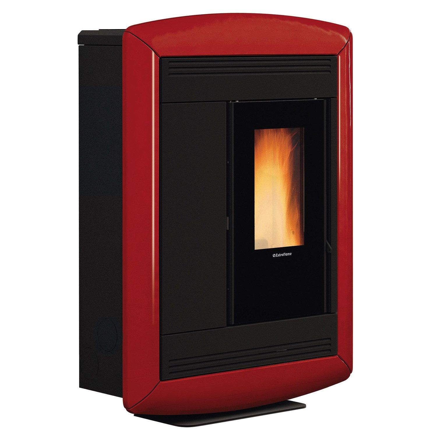 Extraflame Pelletofen Extraflame Souvenir Lux Evo Pelletofen Bordeaux, 10.2 kW